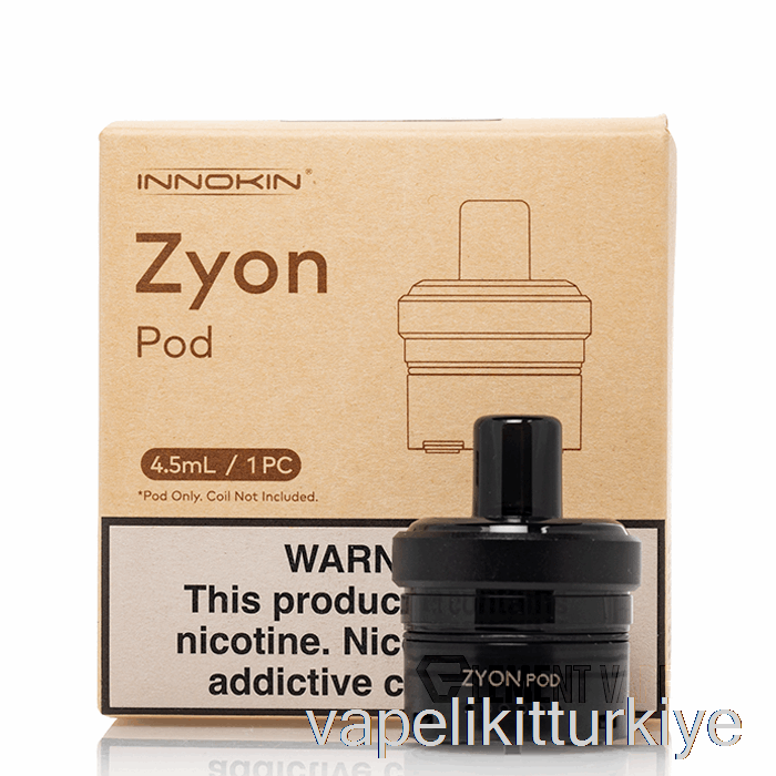 Vape Türkiye Innokin Zyon Yedek Kapsül 4.5ml Boş Kapsül